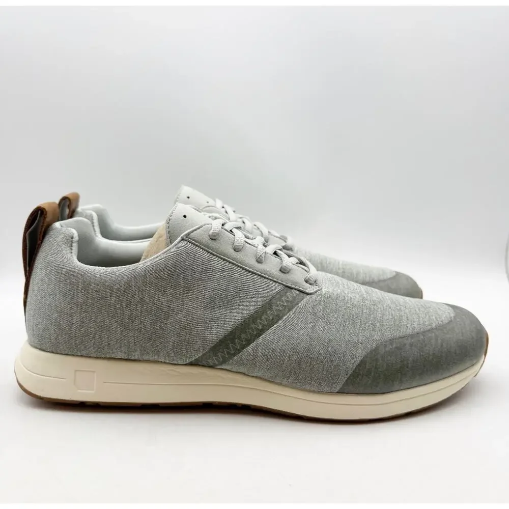 YORK Athletics Mens Henry Runner Sweatshirt Sneaker US 8.5 Grey Heather NIB